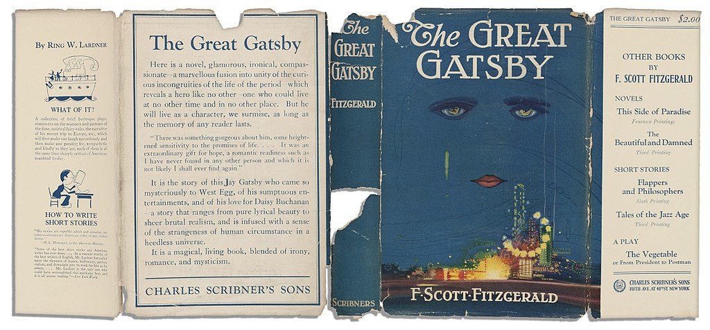 Libro de bolsillo de El gran Gatsby