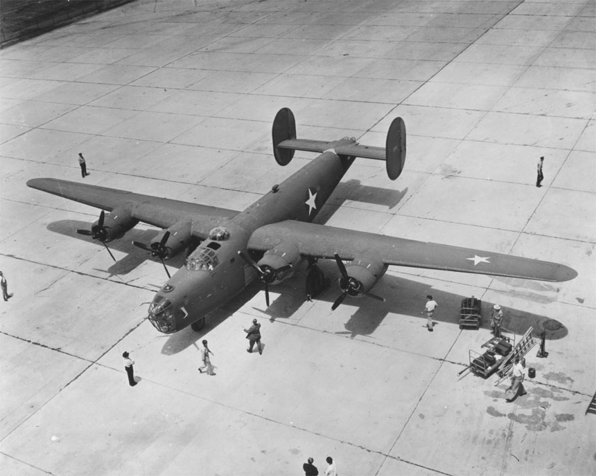 B-24 en la Segunda Guerra Mundial